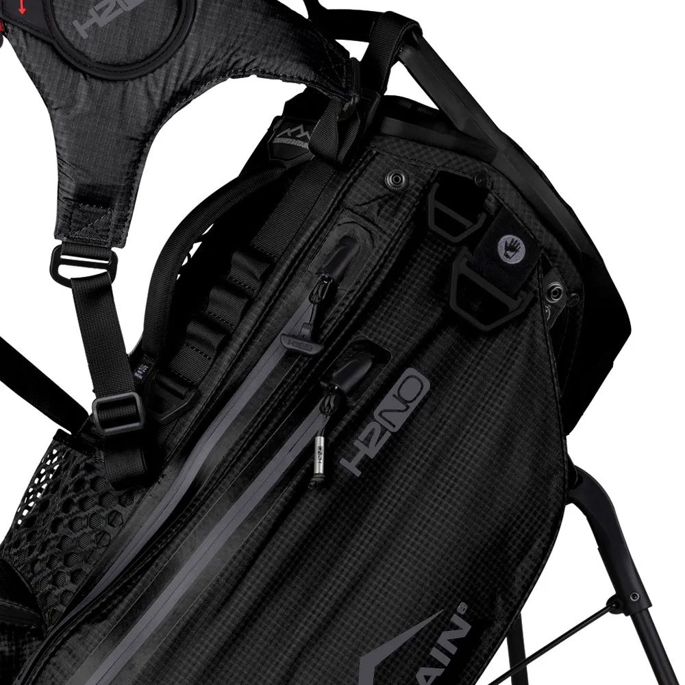 Sun Mountain H2NO 14-Way Lite Waterproof Stand Bag - Steel/Black