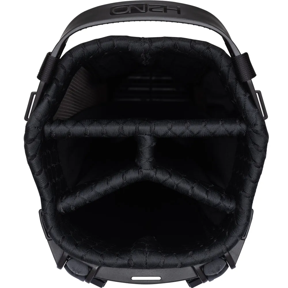 Sun Mountain H2NO Lite Waterproof Stand Bag - Black/Steel/Red