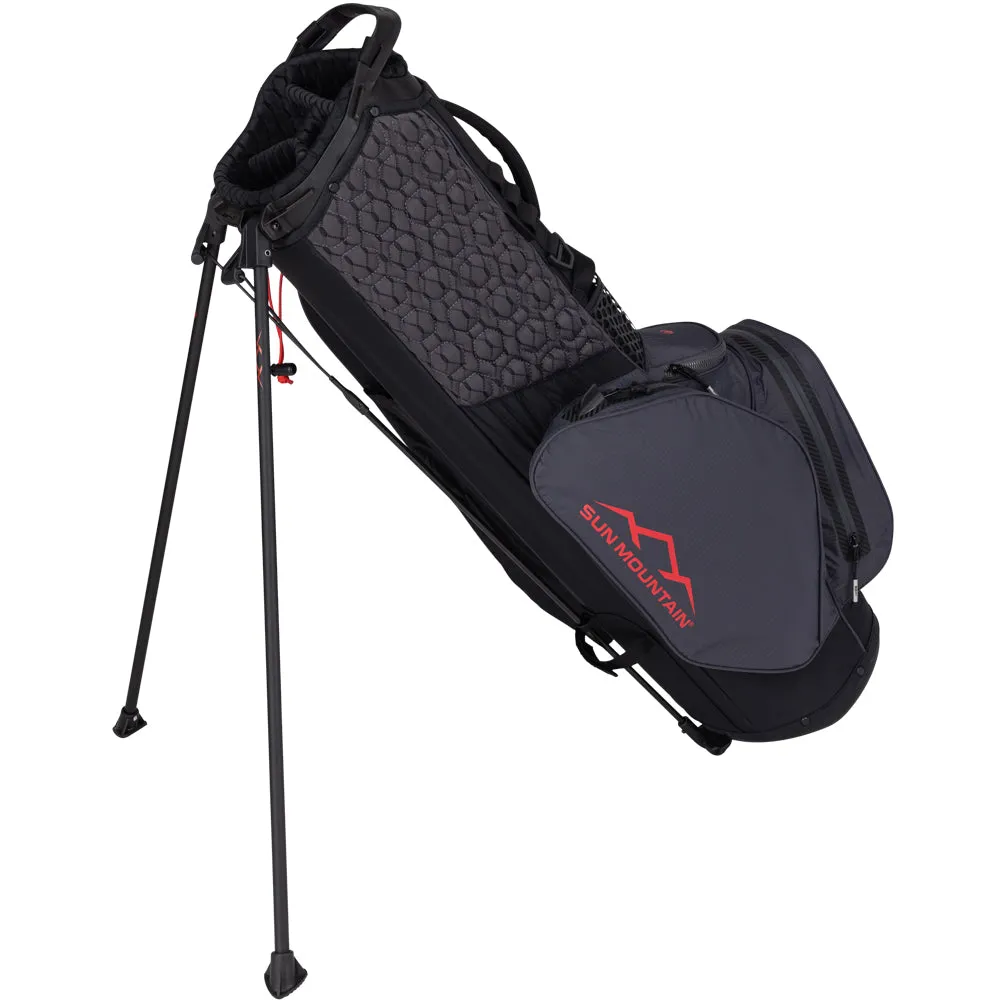 Sun Mountain H2NO Litespeed Waterproof Stand Bag - Cadet/Black/Steel/Red