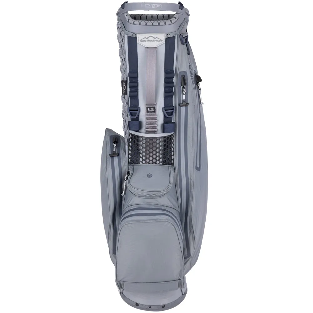 Sun Mountain H2NO Litespeed Waterproof Stand Bag - Cadet/Nickel