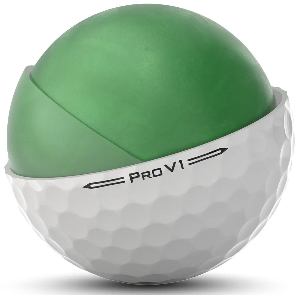 Titleist Pro V1 Golf Balls - White - 3-Ball Sleeve