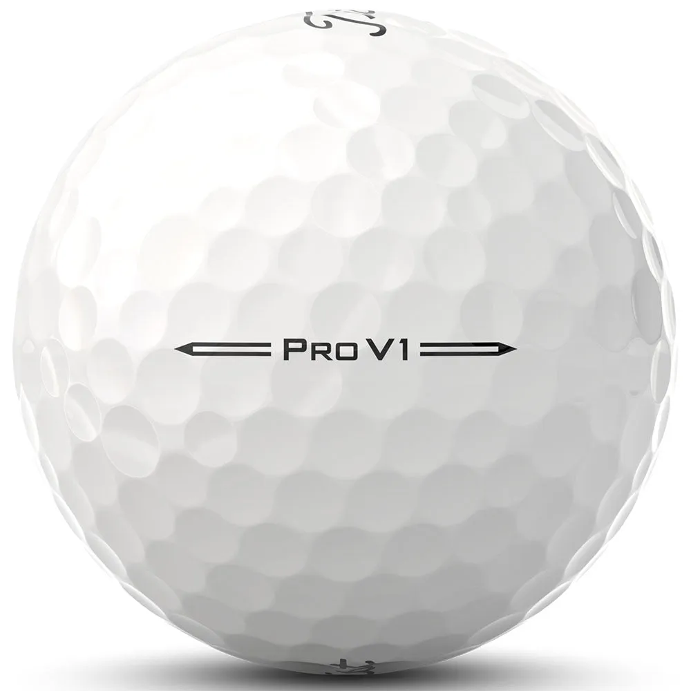 Titleist Pro V1 Golf Balls - White - 3-Ball Sleeve
