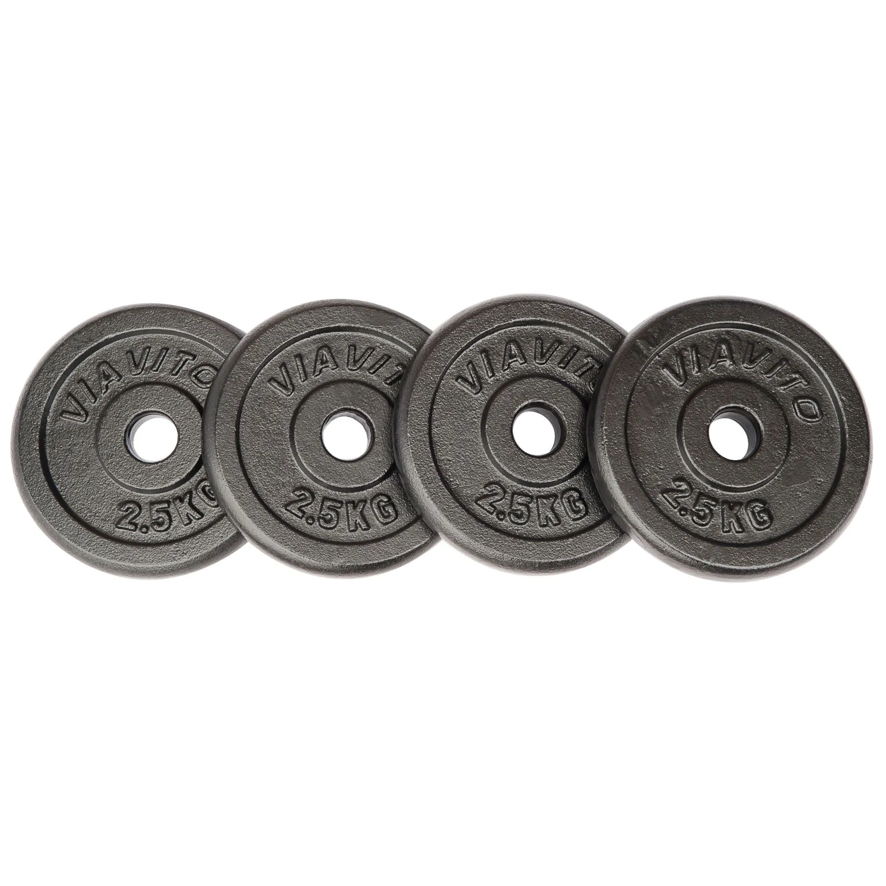 Viavito Cast Iron Standard Weight Plates