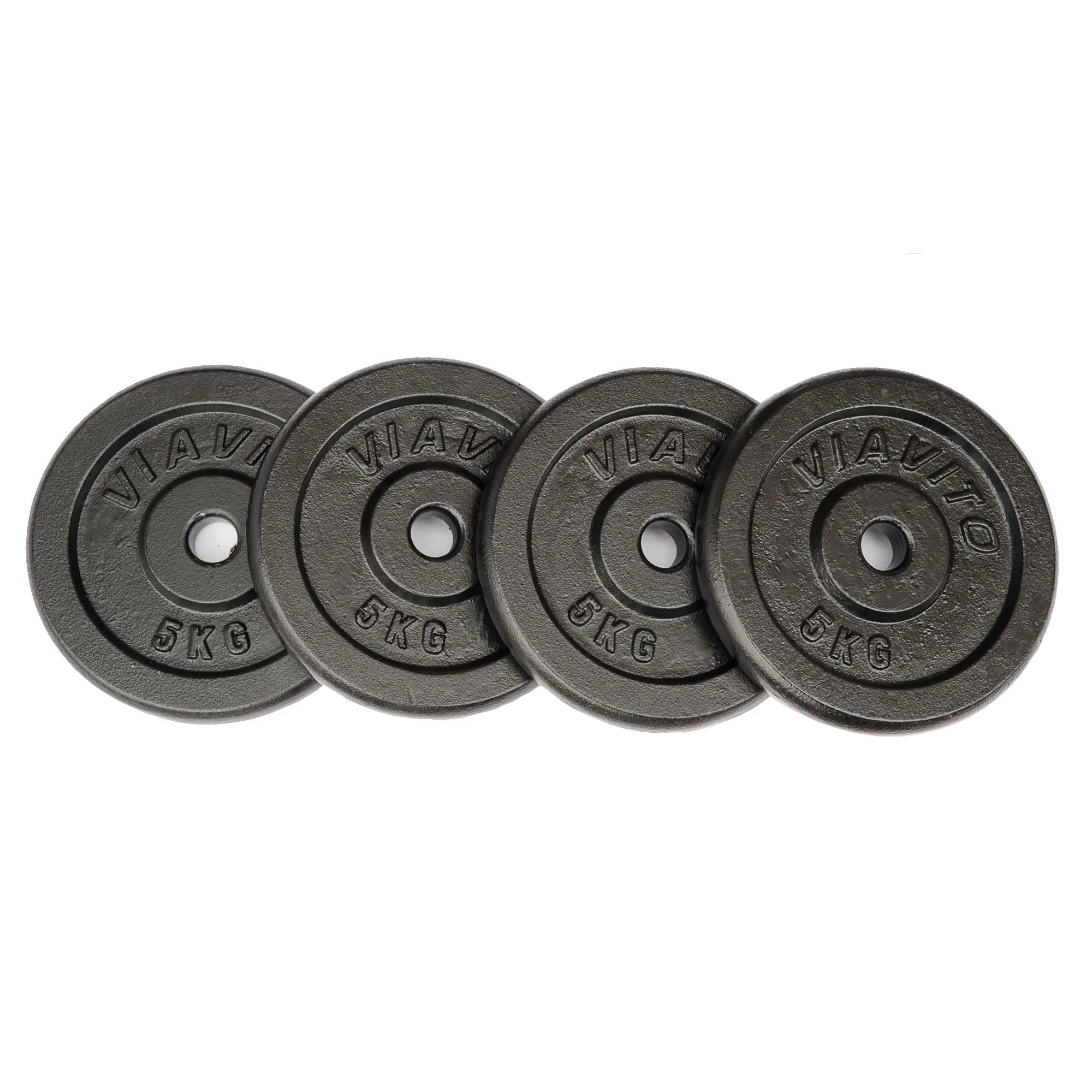 Viavito Cast Iron Standard Weight Plates