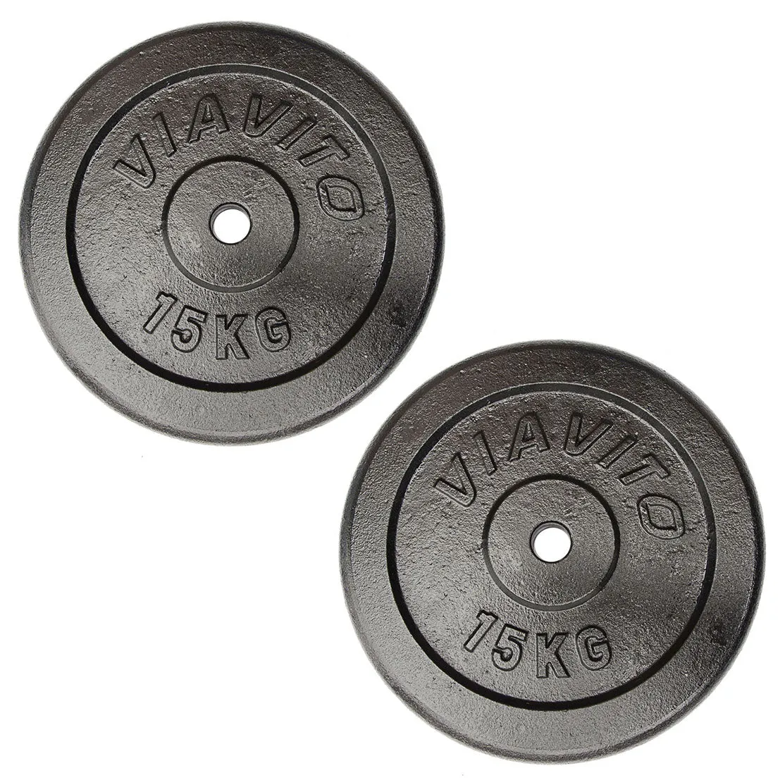 Viavito Cast Iron Standard Weight Plates