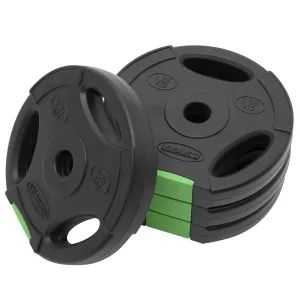 Viavito Tri Grip Vinyl Standard Weight Plates