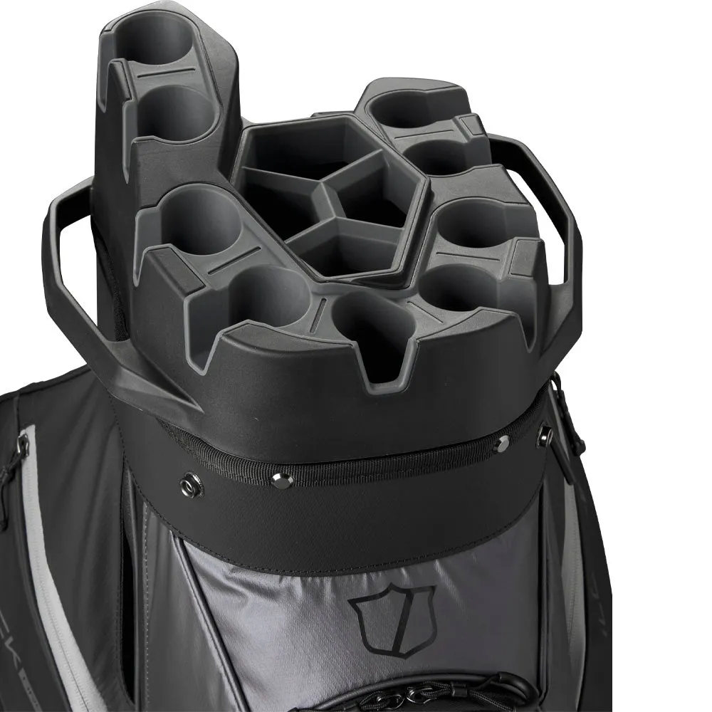 Wilson I-Lock Dry Cart Bag - Grey/Khaki/Orange