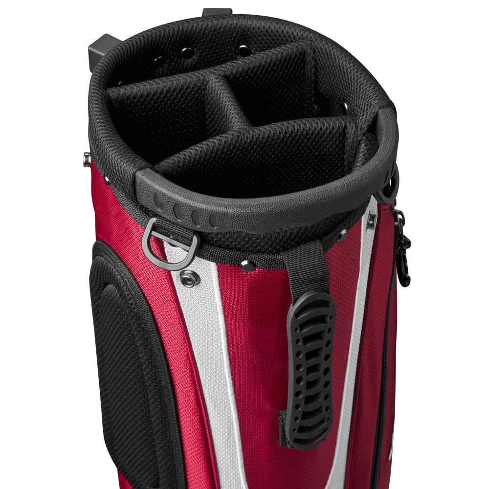 Wilson QS Lite Stand Bag - Red/White/Black