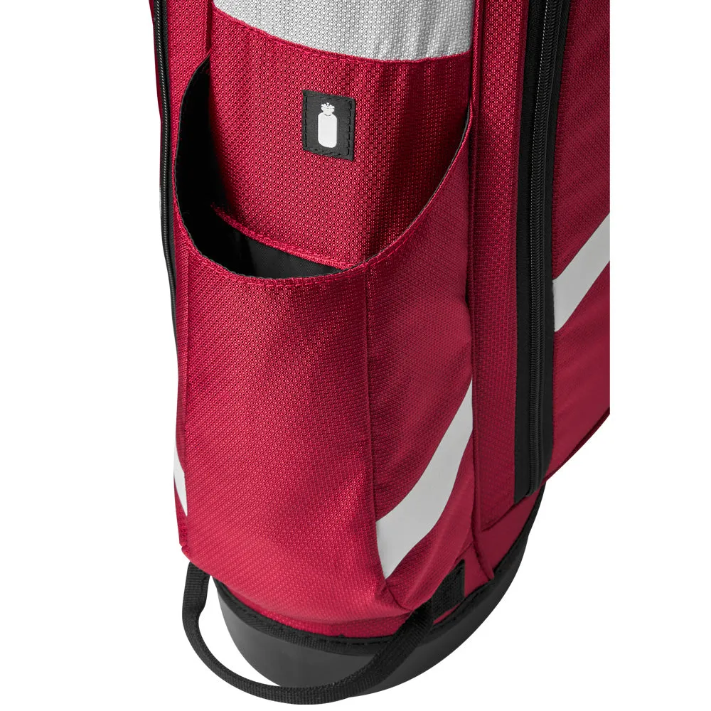 Wilson QS Lite Stand Bag - Red/White/Black