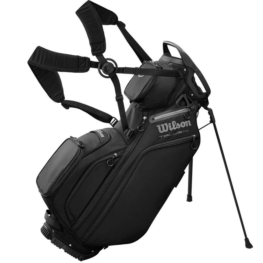 Wilson Talus Stand 14 Bag - Black/Black
