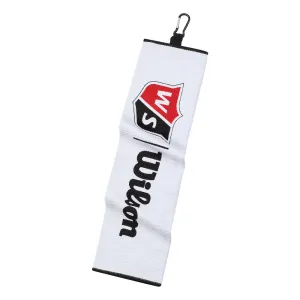 Wilson Tri-Fold Towel - White