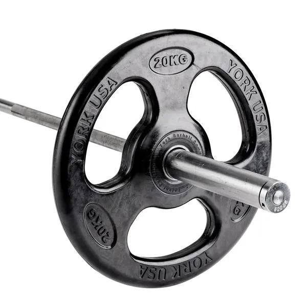 York ISO-Grip Rubber Olympic Weight Plates