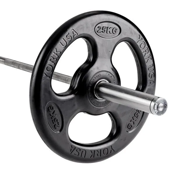 York ISO-Grip Rubber Olympic Weight Plates