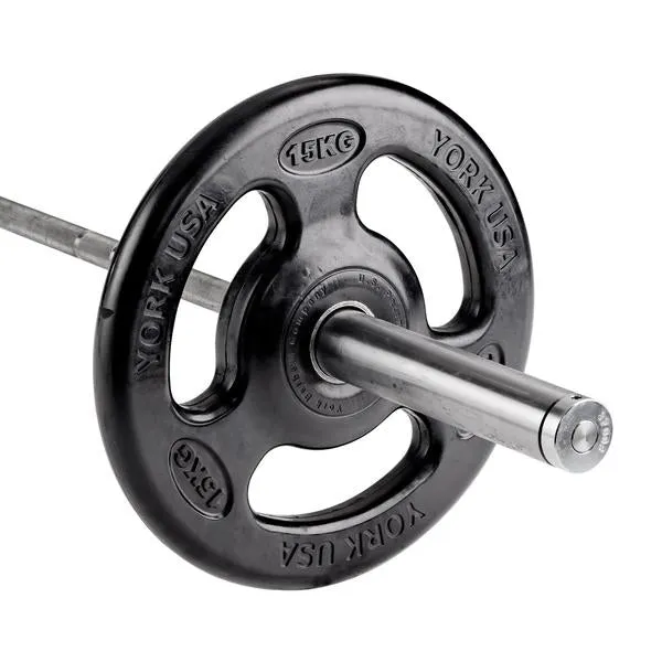 York ISO-Grip Rubber Olympic Weight Plates