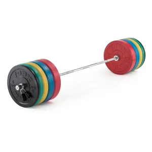 York Solid Rubber Bumper Olympic Coloured Weight Plates